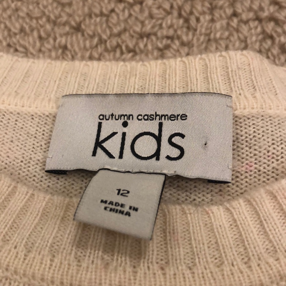 Autumn cashmere KIDS size 12 sweater